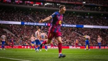 برشلونة يحقق فوزا صعبا على أتلتيكو مدريد ويعزز تقدمه في الدوري الإسباني