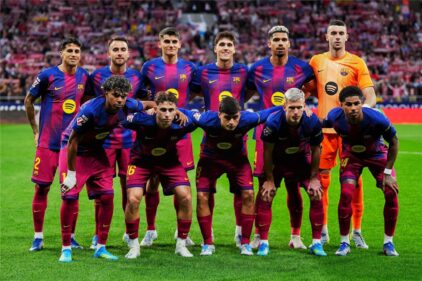 برشلونة يعزز حظوظه في البقاء الموسم المقبل