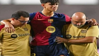 بيرنال يغيب عن مواجهة برشلونة وأتلتيكو مدريد في دوري الأبطال